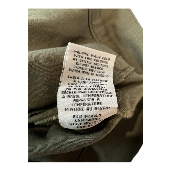 Bagatelle Collection New York Olive Green Cropped Utility Jacket – Size XS - Picture 6 of 8